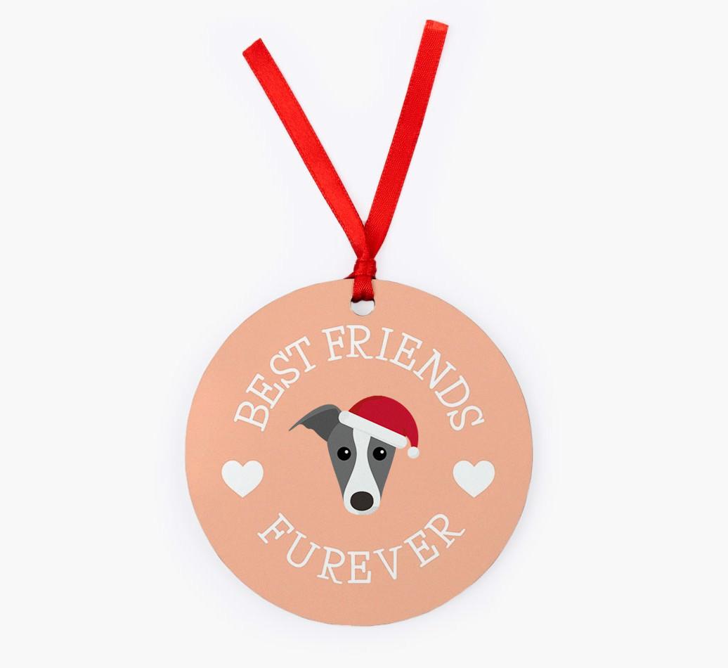 'Best Friends Furever' - Personalized {breedFullName} Christmas Decoration