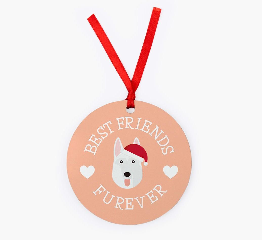 'Best Friends Furever' - Personalized {breedFullName} Christmas Decoration