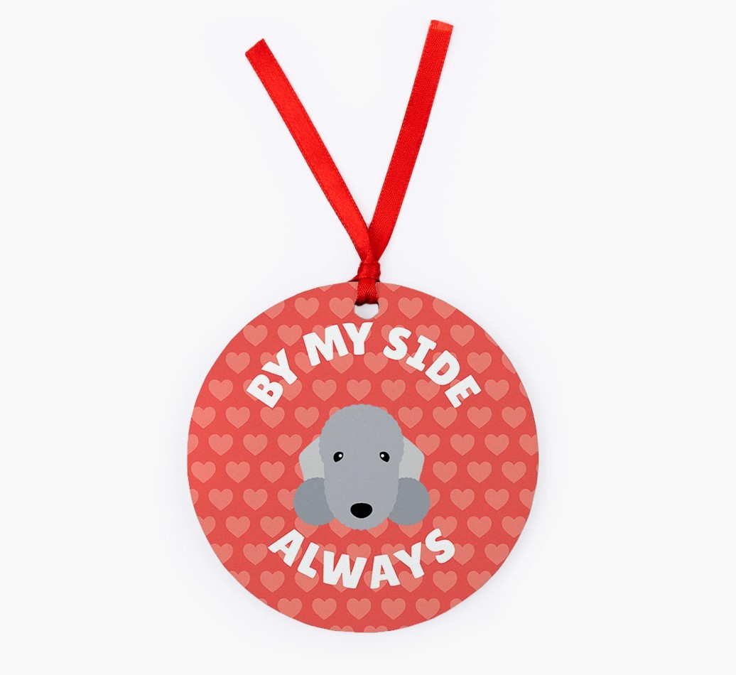 'By My Side Always' - Personalized {breedFullName} Christmas Decoration