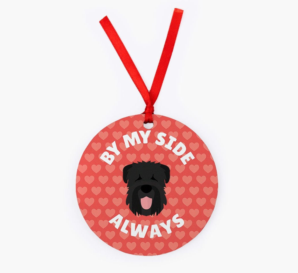 'By My Side Always' - Personalized {breedFullName} Christmas Decoration