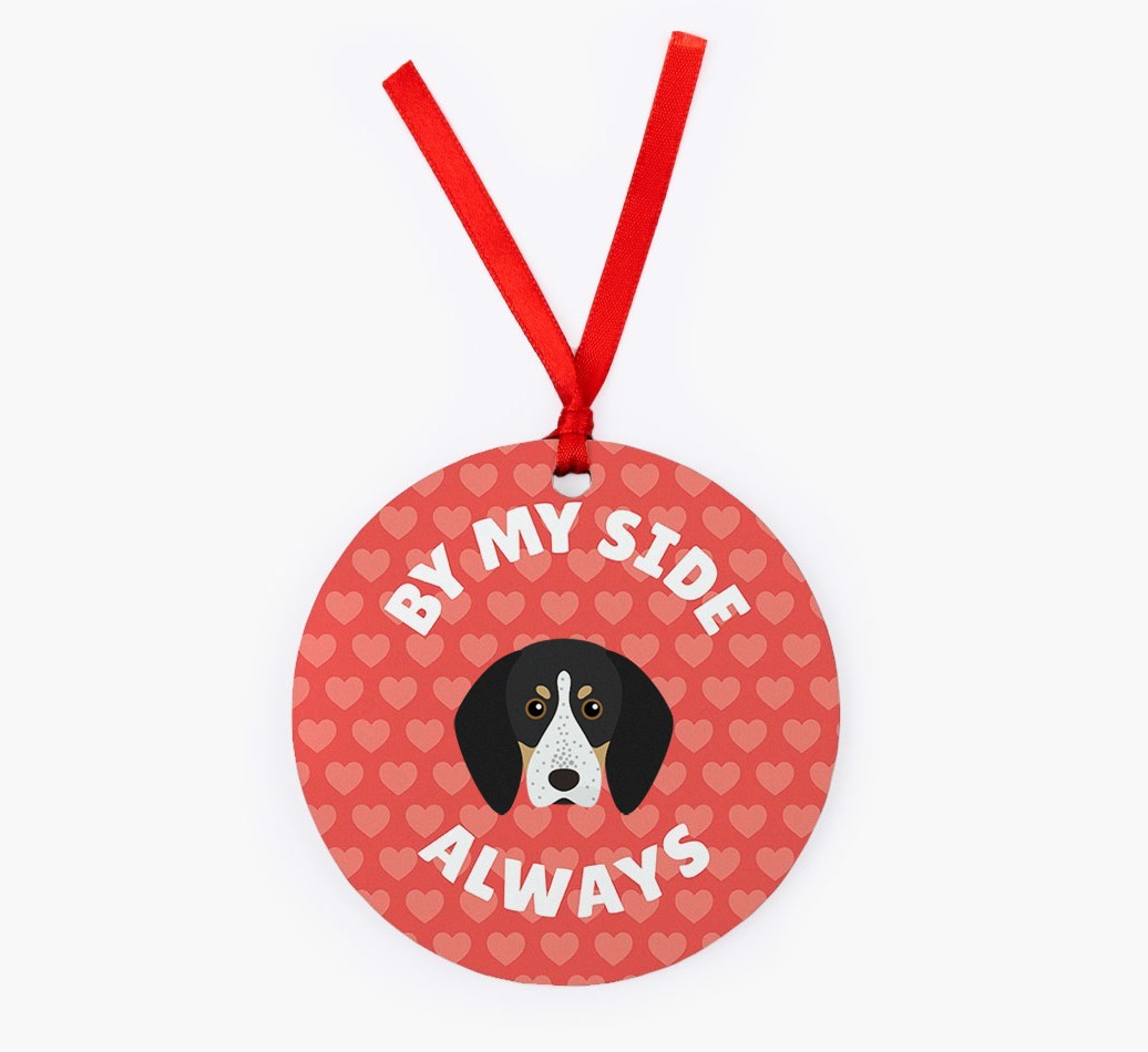 'By My Side Always' - {breedFullName} Christmas Decoration