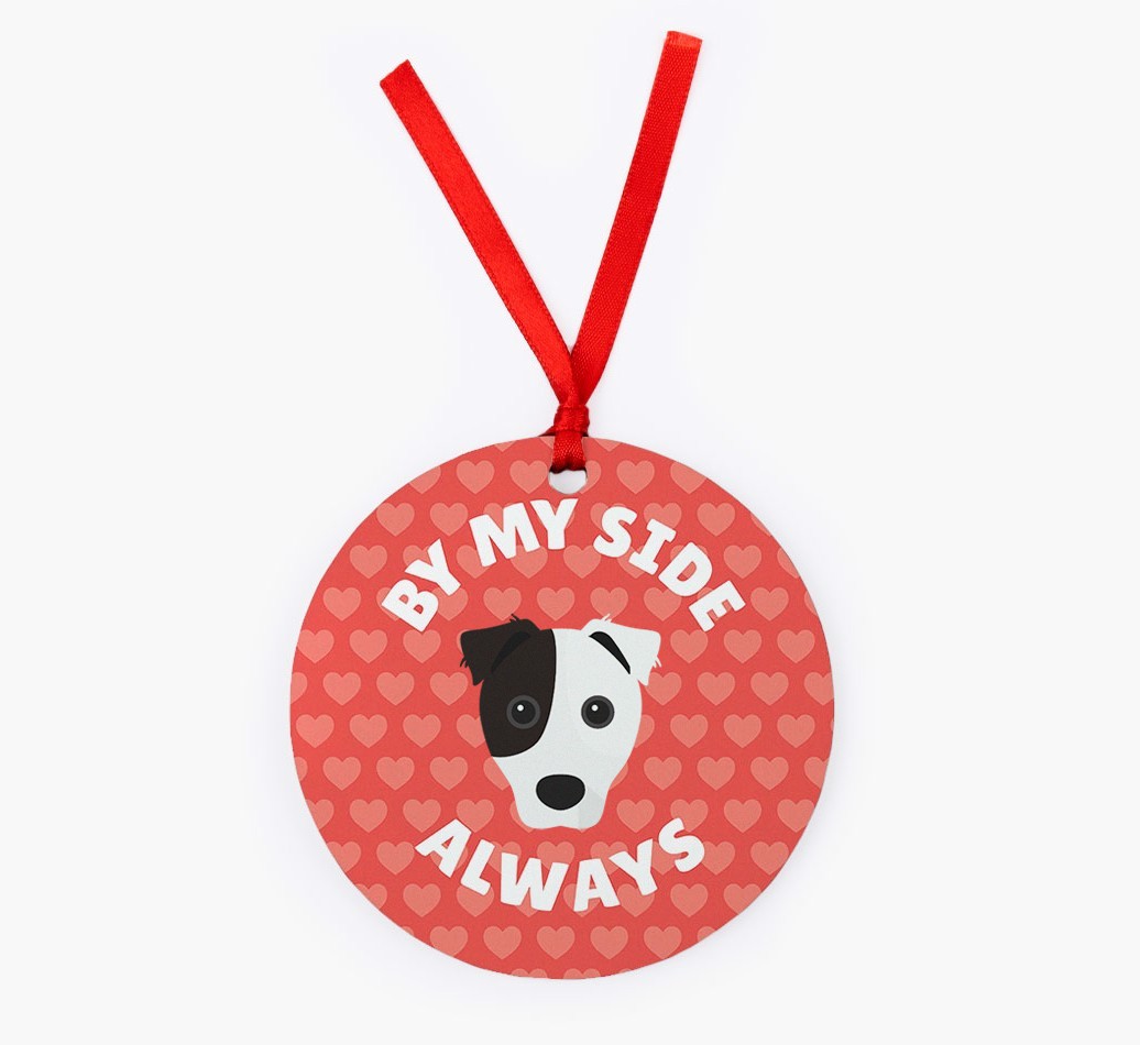 'By My Side Always' - Personalized {breedFullName} Christmas Decoration