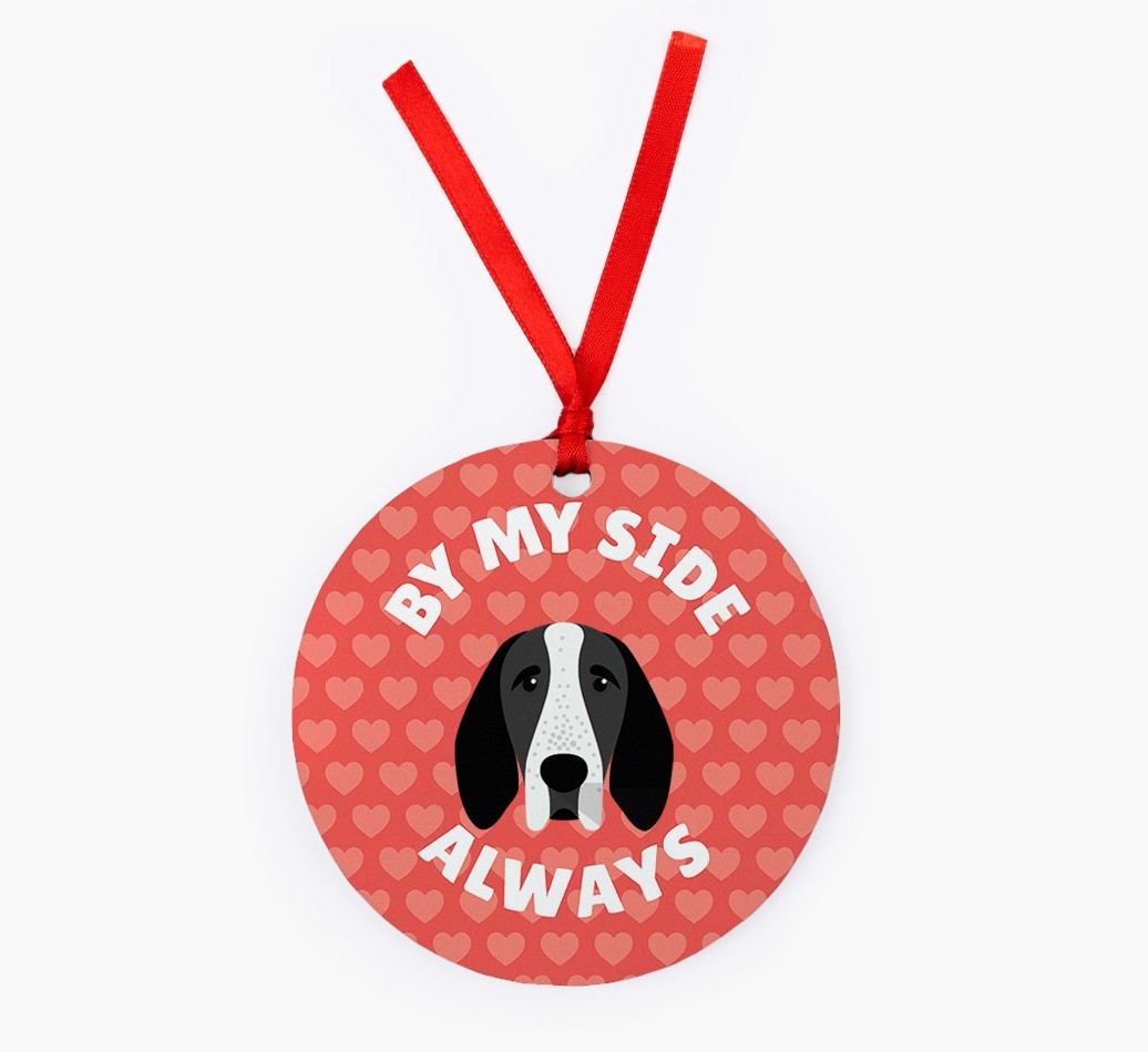 'By My Side Always' - {breedFullName} Christmas Decoration