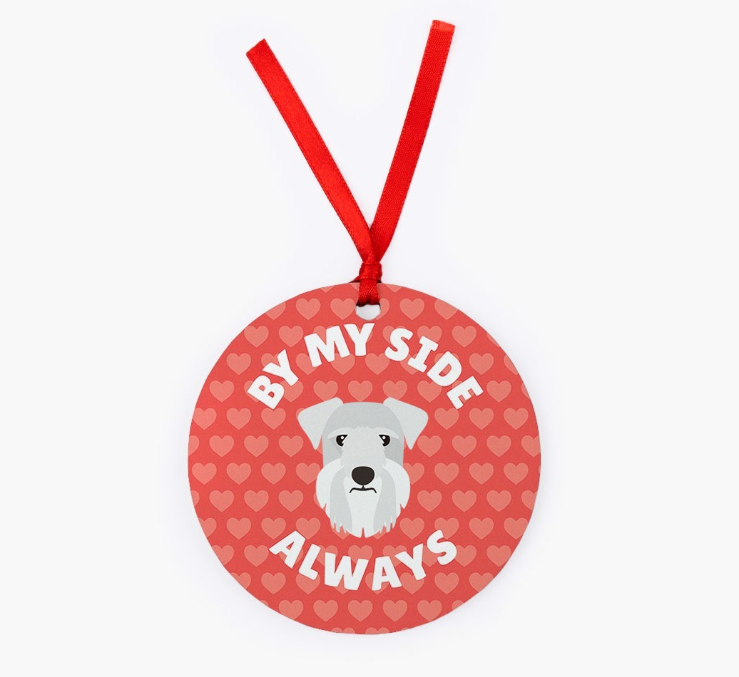 'By My Side Always' - Personalized {breedFullName} Christmas Decoration