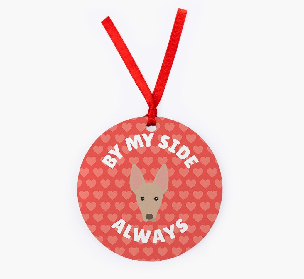 'By My Side Always' - Personalized {breedFullName} Christmas Decoration