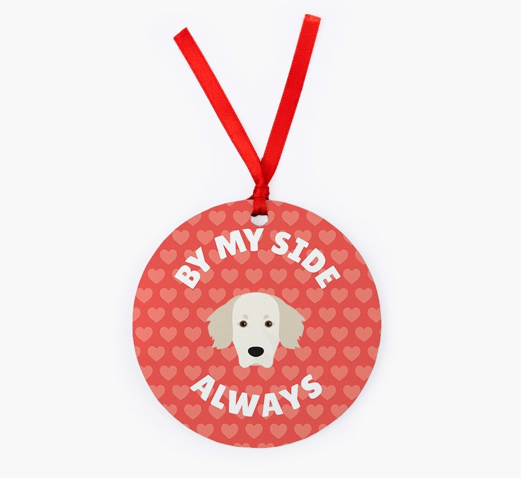 'By My Side Always' - Personalized {breedFullName} Christmas Decoration