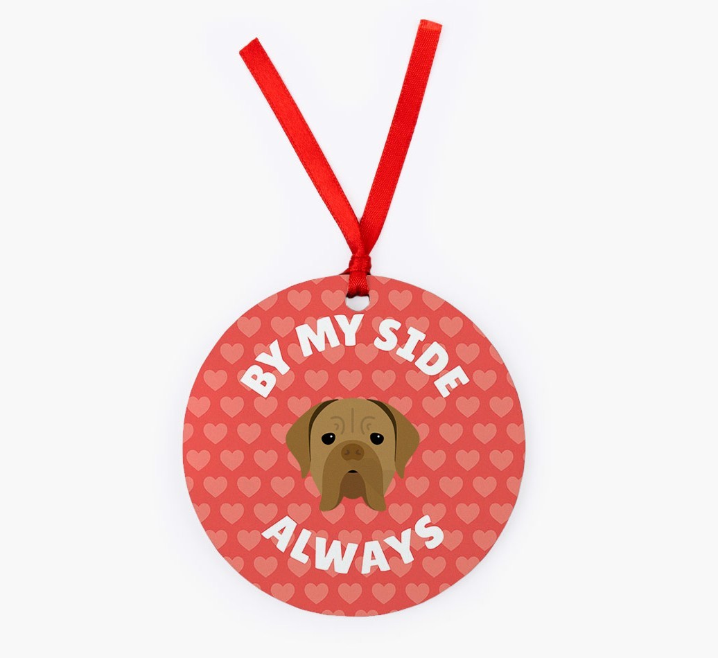 'By My Side Always' - {breedFullName} Christmas Decoration