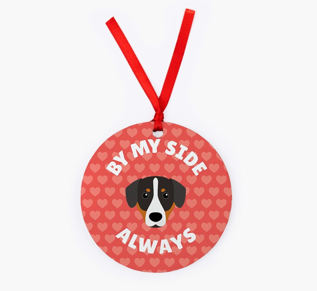 'By My Side Always' - Personalized {breedFullName} Christmas Decoration