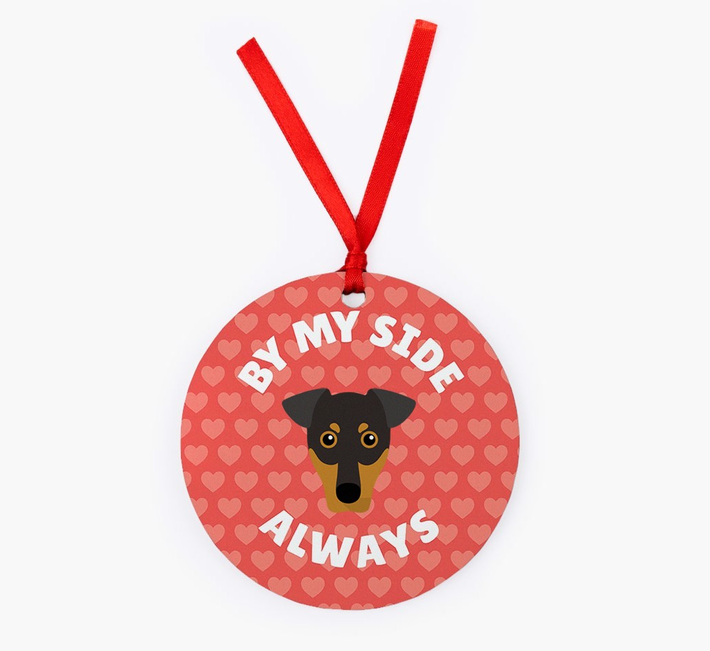'By My Side Always' - {breedFullName} Christmas Decoration