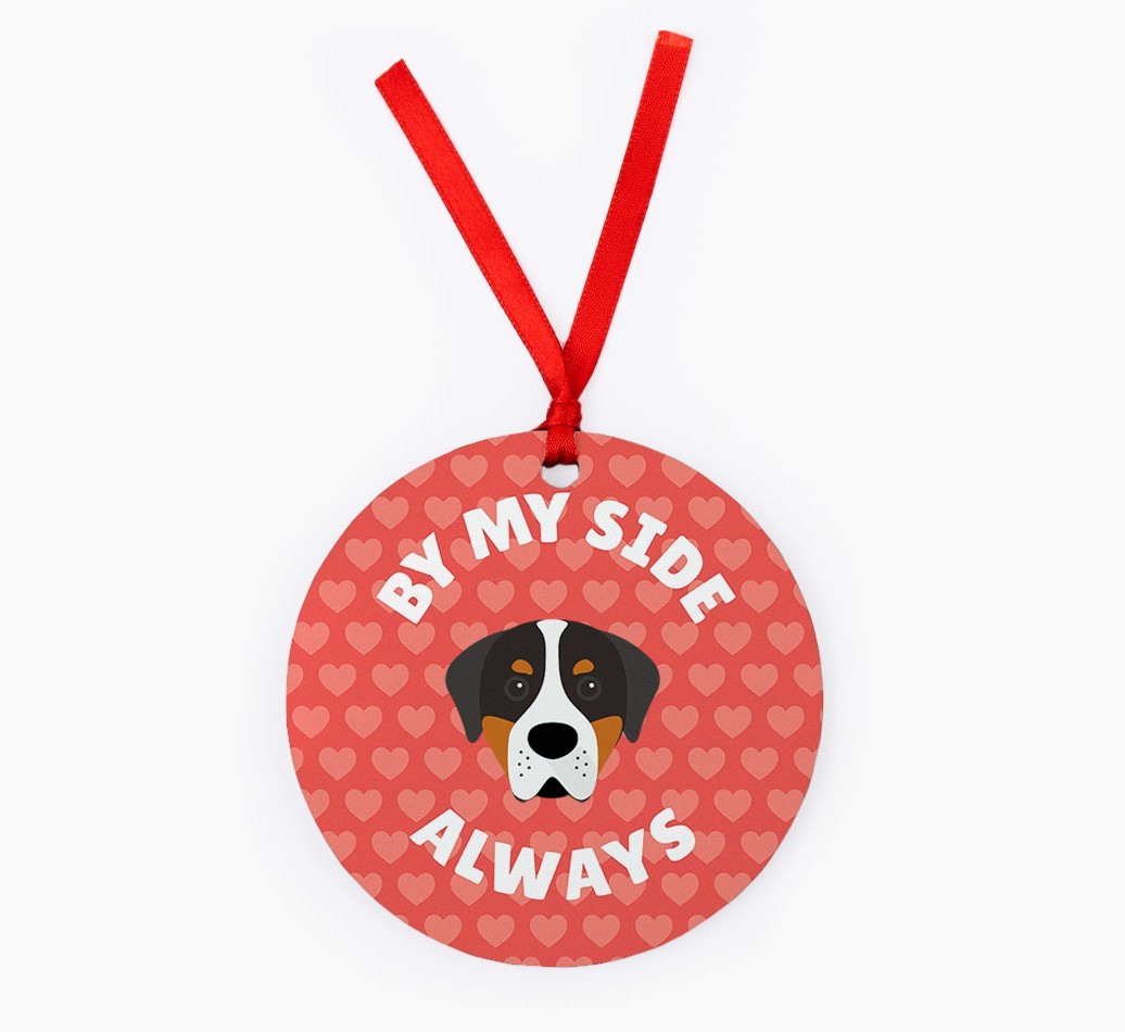 'By My Side Always' - Personalized {breedFullName} Christmas Decoration