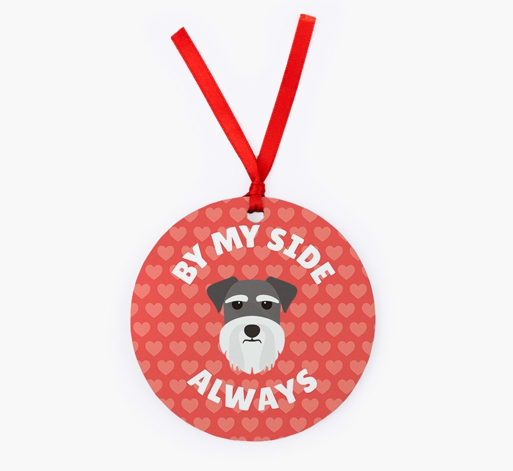 'By My Side Always' - {breedFullName} Christmas Decoration