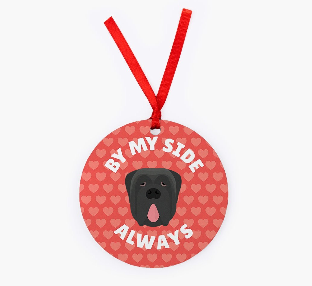 'By My Side Always' - Personalized {breedFullName} Christmas Decoration