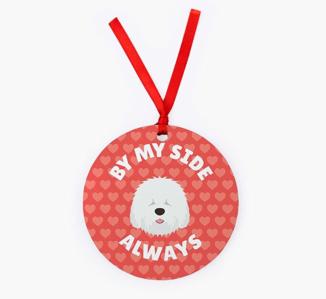 'By My Side Always' - {breedFullName} Christmas Decoration