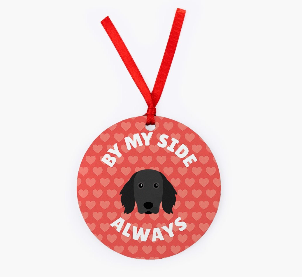'By My Side Always' - Personalized {breedFullName} Christmas Decoration