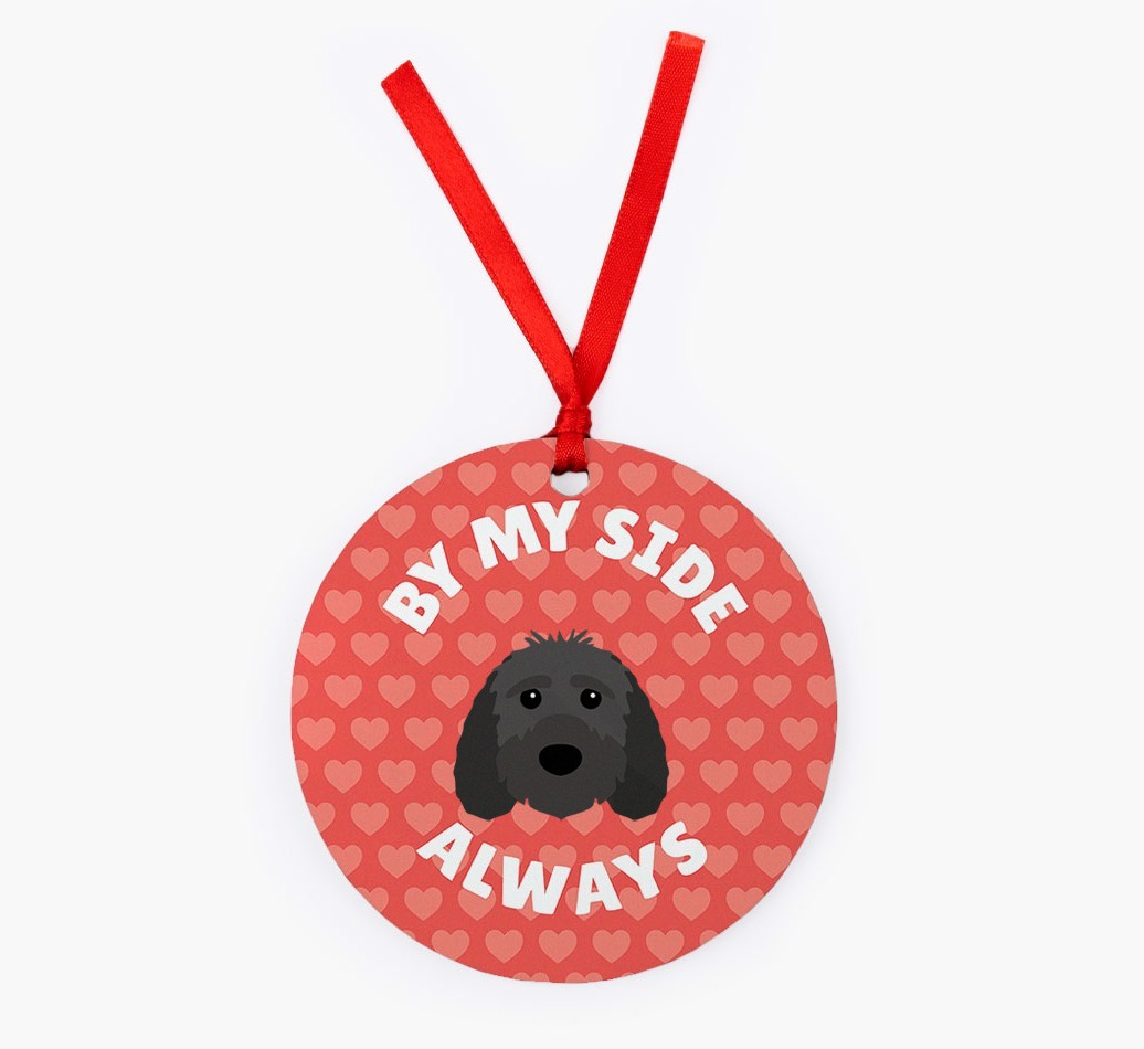 'By My Side Always' - Personalized {breedFullName} Christmas Decoration