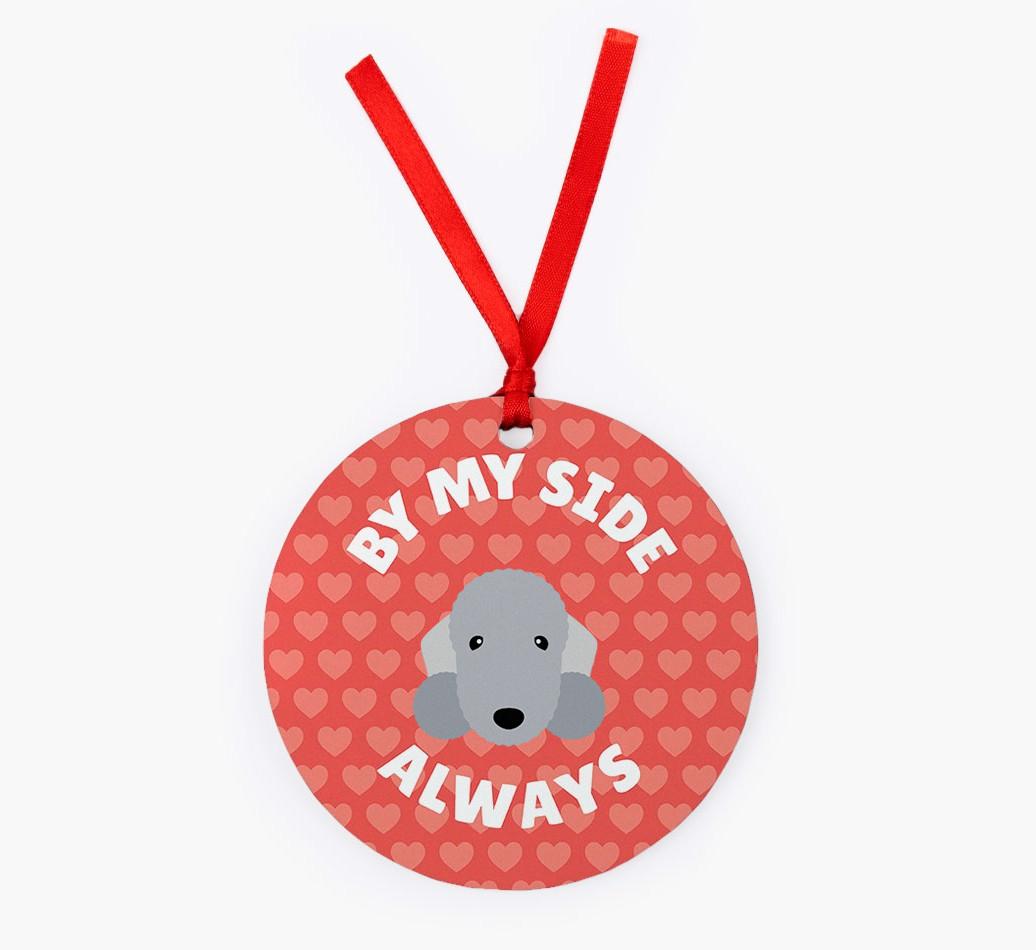 'By My Side Always' - Personalized {breedFullName} Christmas Decoration