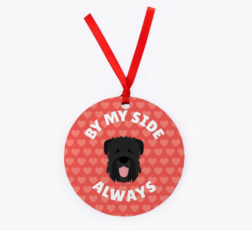 'By My Side Always' - Personalized {breedFullName} Christmas Decoration