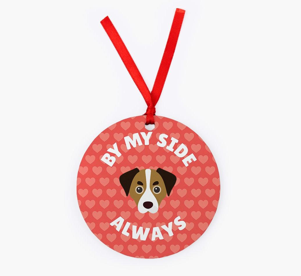 'By My Side Always' - Personalized {breedFullName} Christmas Decoration