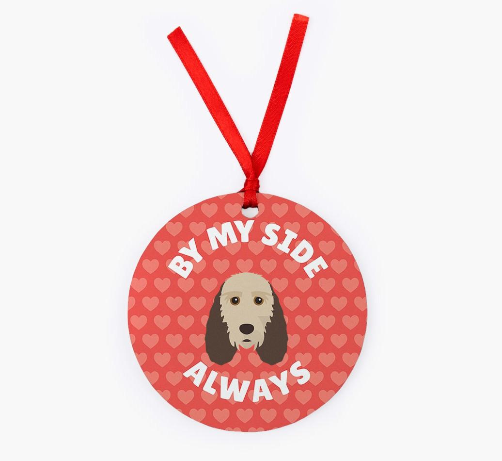 'By My Side Always' - Personalized {breedFullName} Christmas Decoration