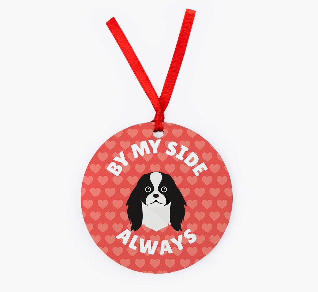 'By My Side Always' - Personalized {breedFullName} Christmas Decoration