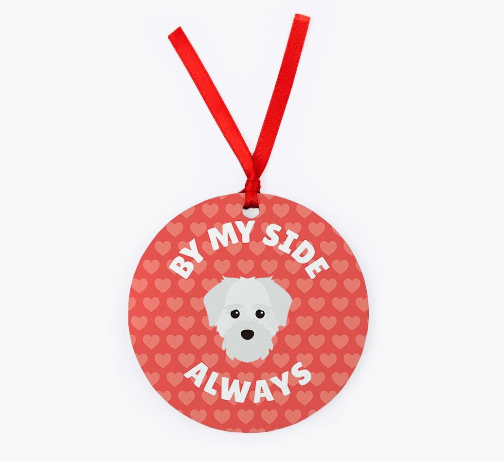 'By My Side Always' - Personalized {breedFullName} Christmas Decoration