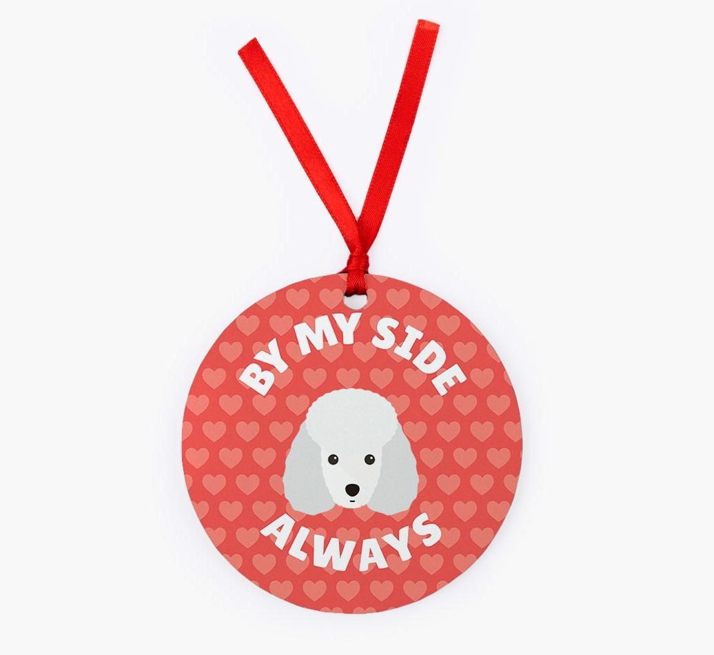 'By My Side Always' - Personalized {breedFullName} Christmas Decoration