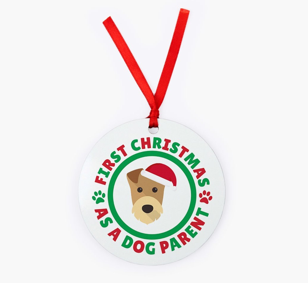 'Dog Parent' - Personalized {breedFullName} Christmas Decoration