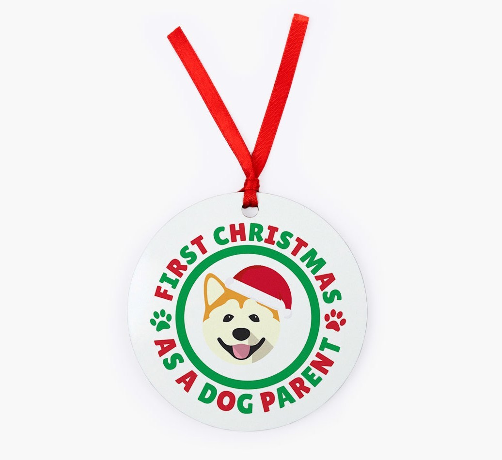 'Dog Parent' - Personalized {breedFullName} Christmas Decoration