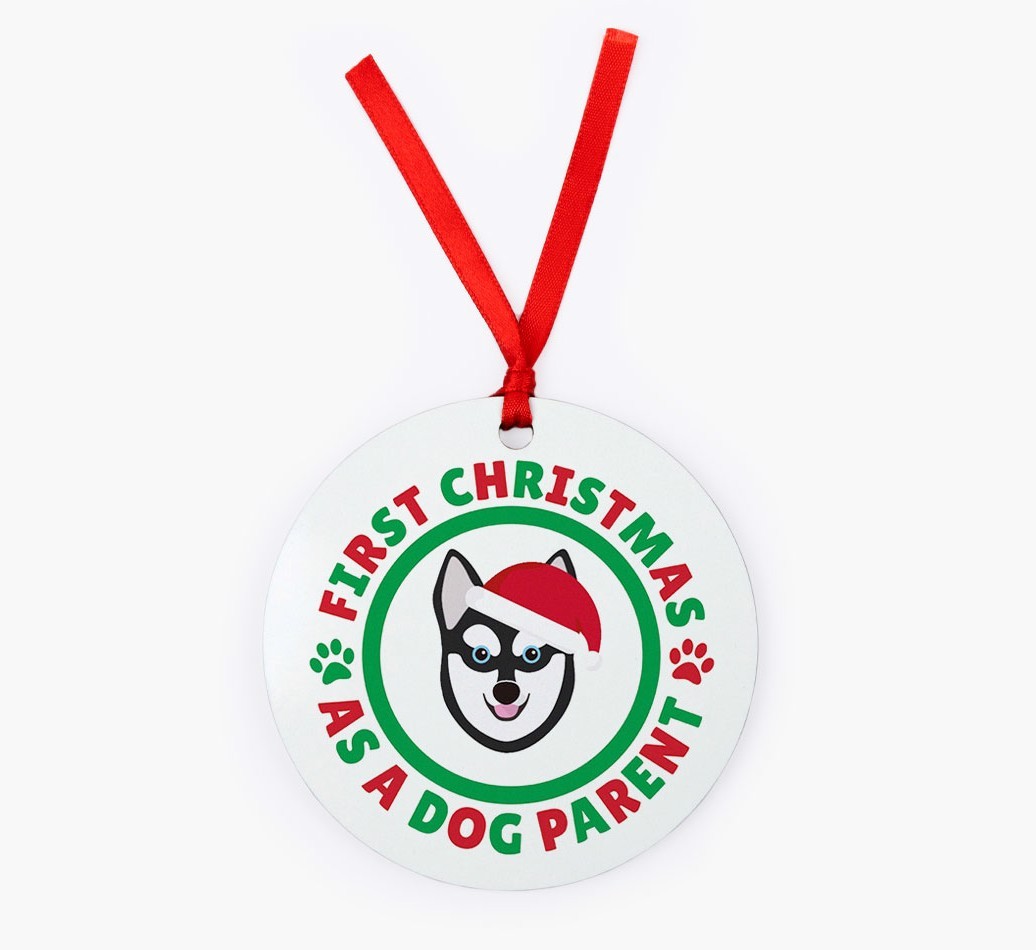 'Dog Parent' - Personalized {breedFullName} Christmas Decoration