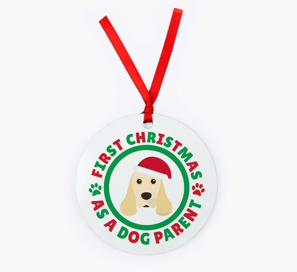 'Dog Parent' - Personalized {breedFullName} Christmas Decoration