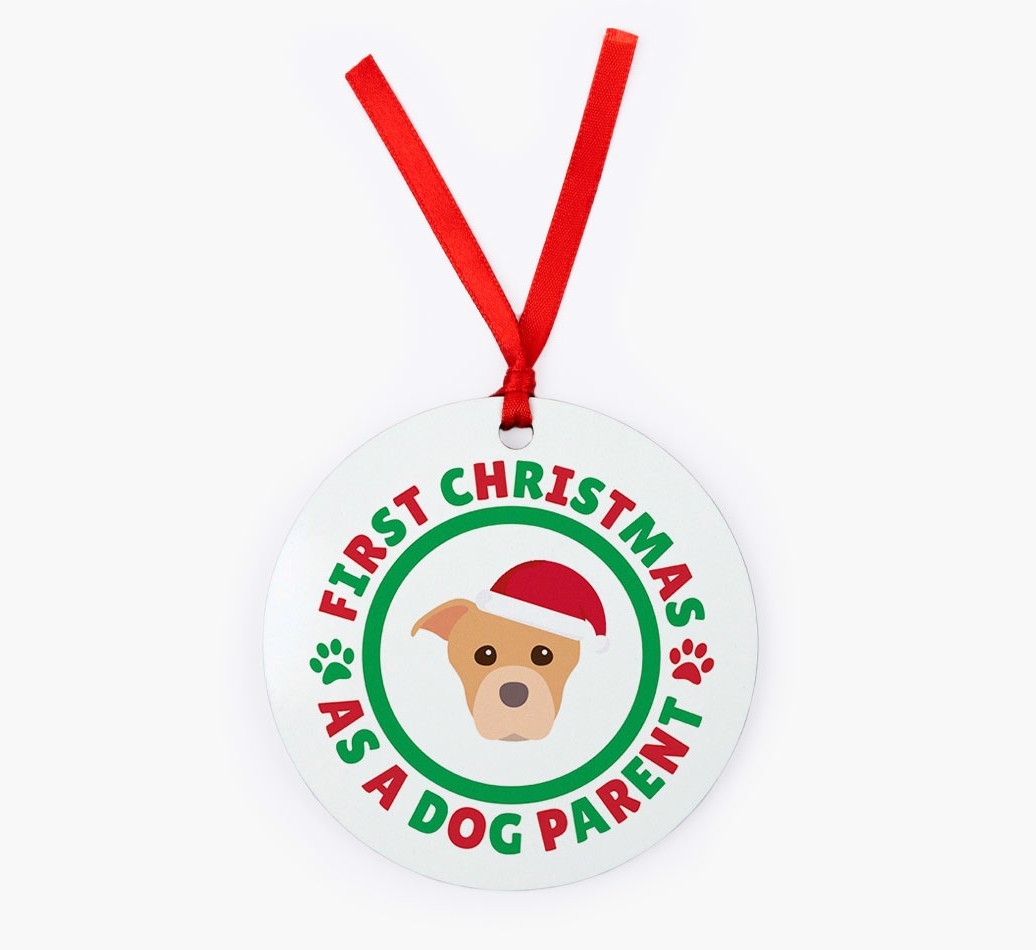 'Dog Parent' - Personalized {breedFullName} Christmas Decoration