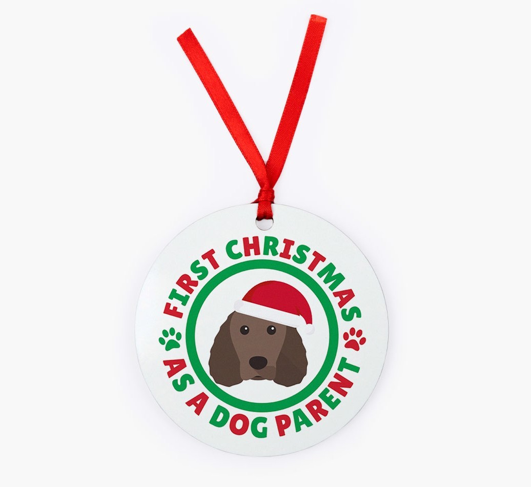 'Dog Parent' - Personalized {breedFullName} Christmas Decoration