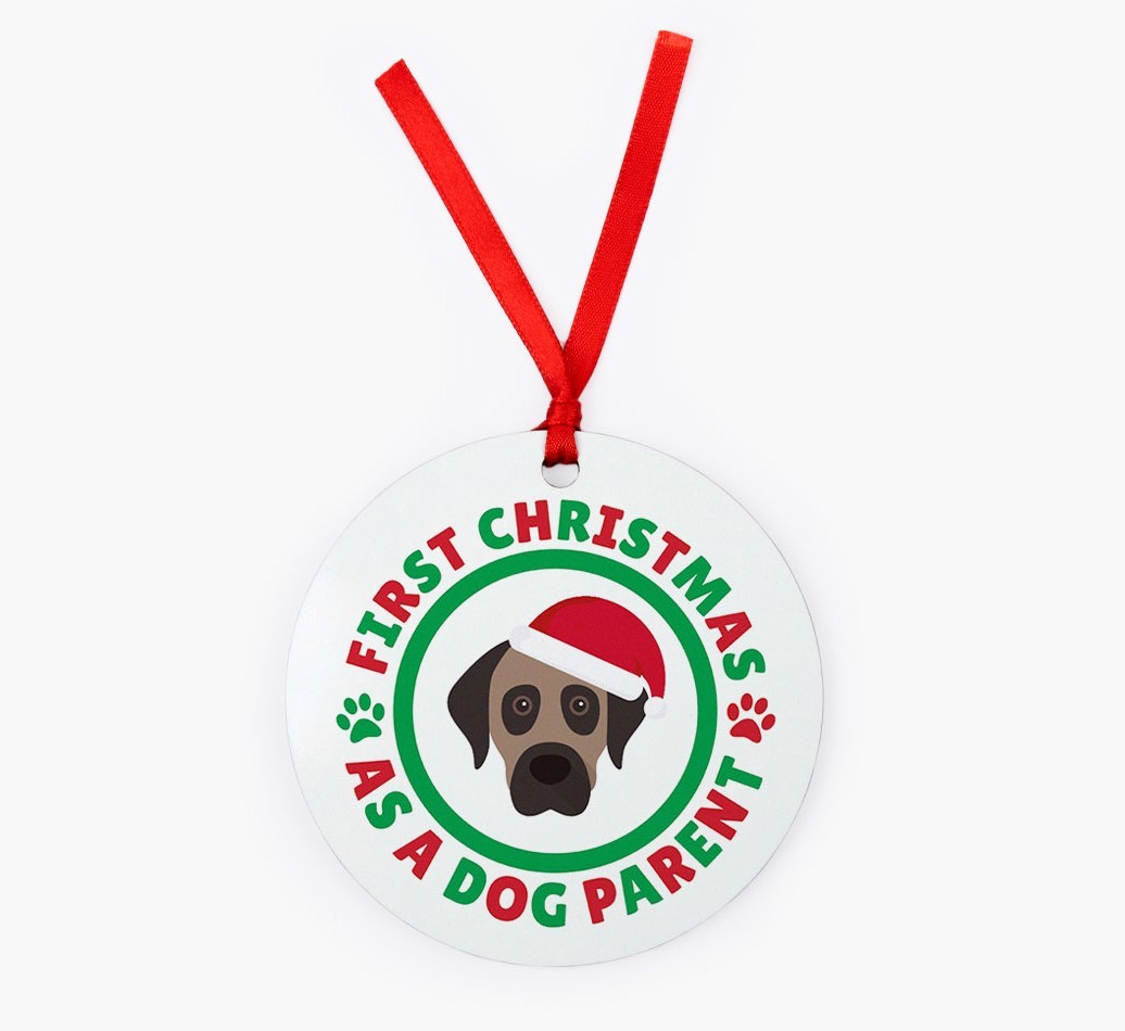 'Dog Parent' - Personalized {breedFullName} Christmas Decoration