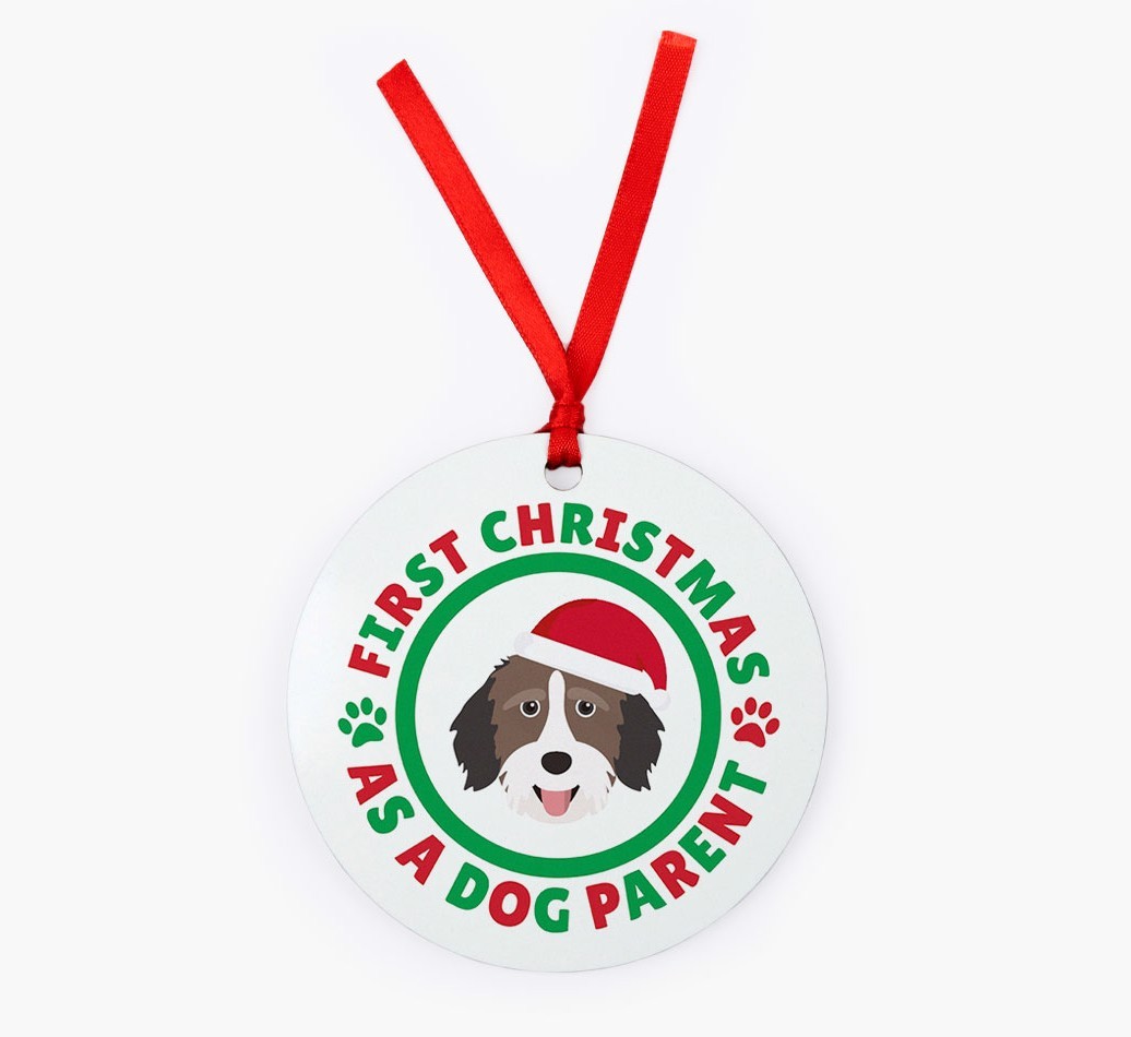 'Dog Parent' - Personalized {breedFullName} Christmas Decoration