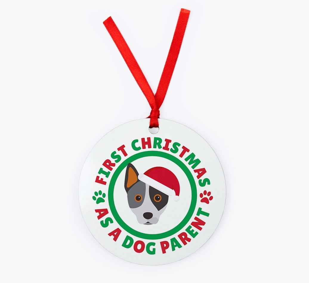 'Dog Parent' - Personalized {breedFullName} Christmas Decoration