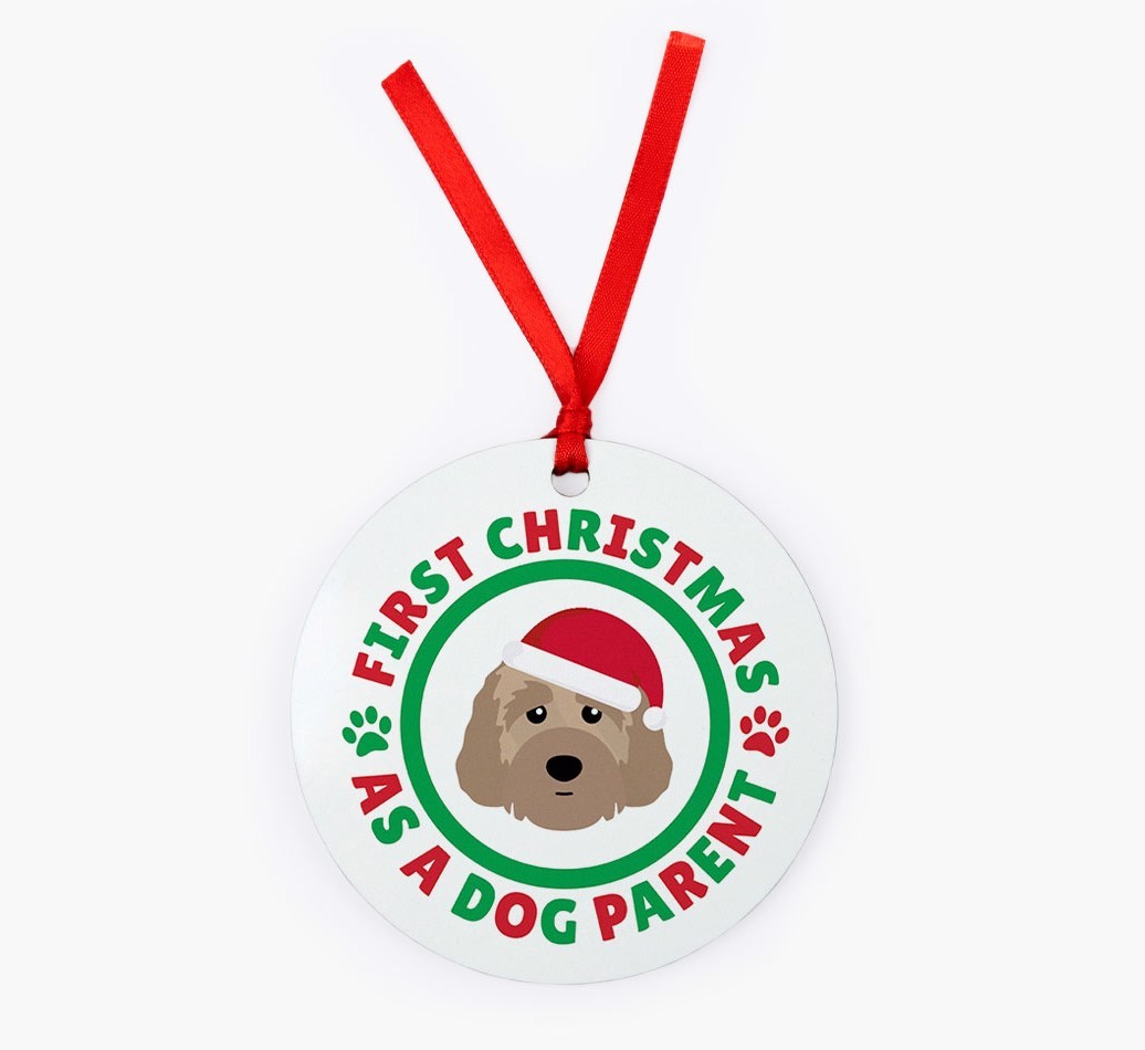 'Dog Parent' - Personalized {breedFullName} Christmas Decoration