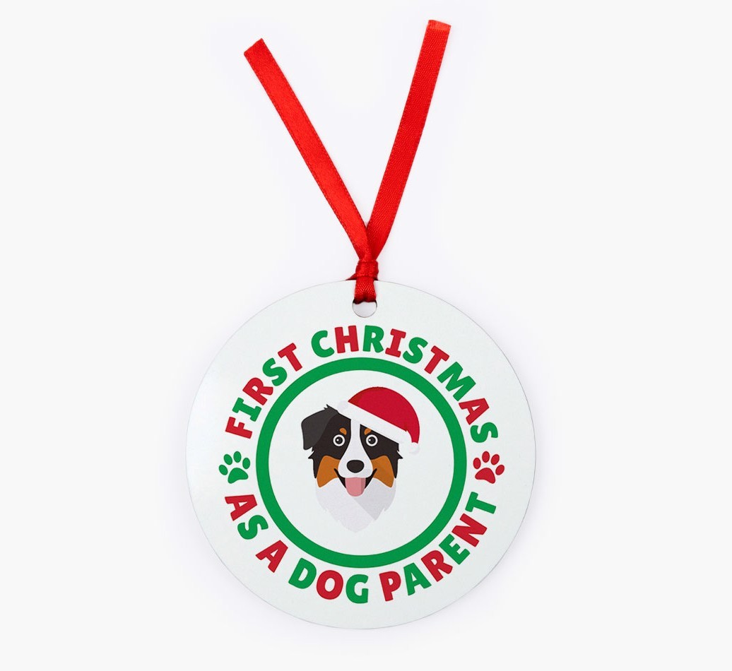 'Dog Parent' - Personalized {breedFullName} Christmas Decoration