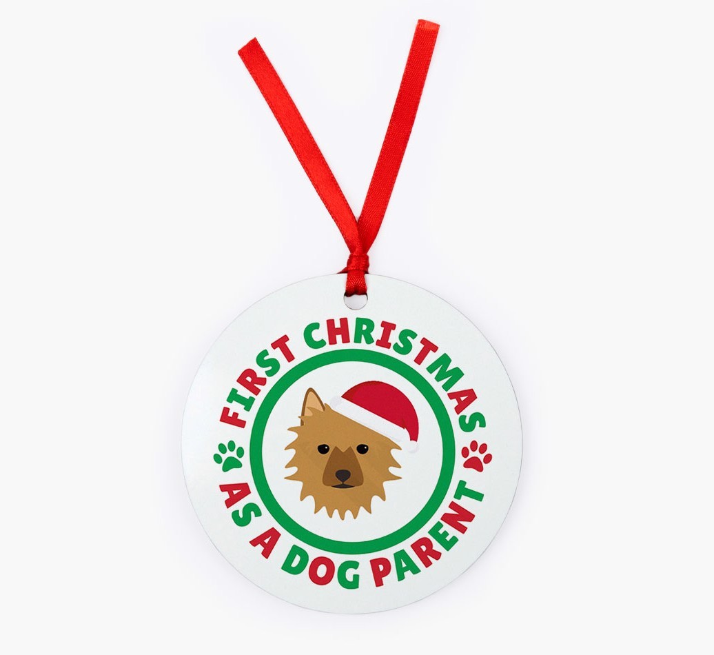 'Dog Parent' - Personalized {breedFullName} Christmas Decoration