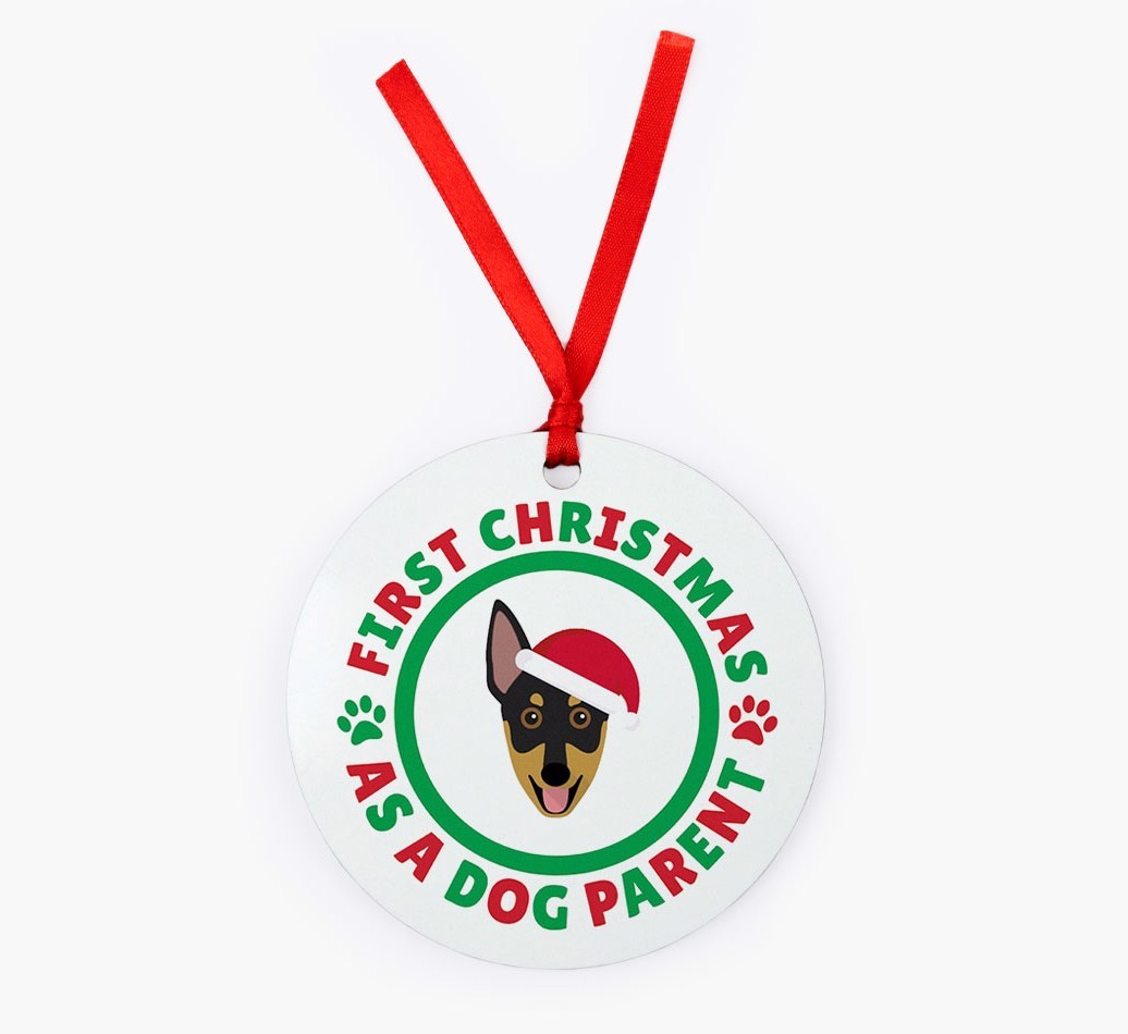'Dog Parent' - Personalized {breedFullName} Christmas Decoration