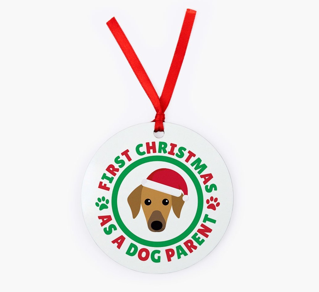 'Dog Parent' - {breedFullName} Christmas Decoration