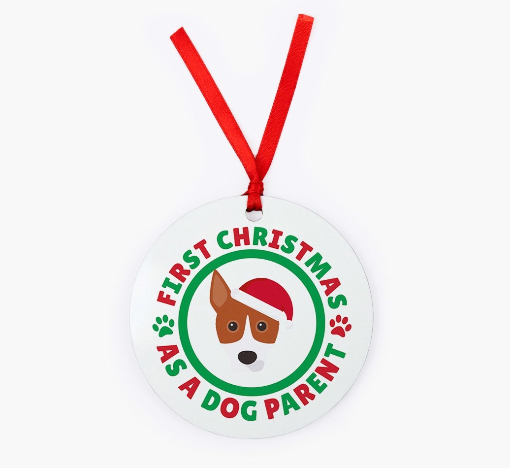 'Dog Parent' - Personalized {breedFullName} Christmas Decoration