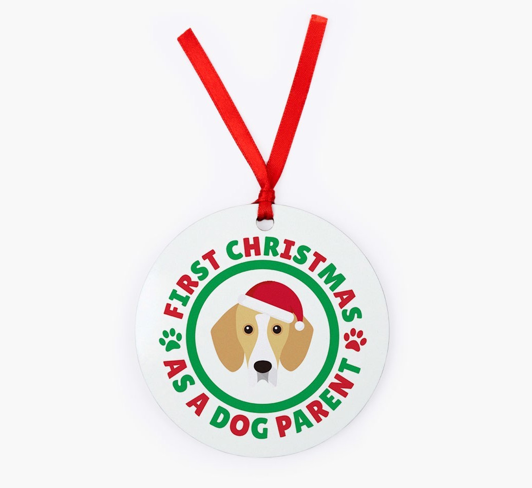 'Dog Parent' - Personalized {breedFullName} Christmas Decoration