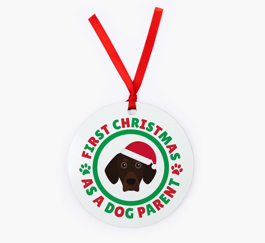 'Dog Parent' - Personalized {breedFullName} Christmas Decoration