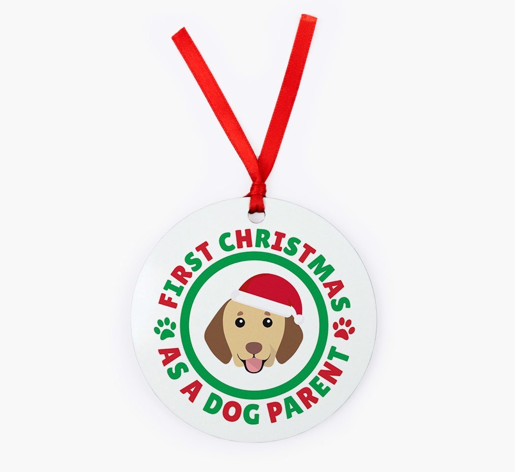 'Dog Parent' - Personalized {breedFullName} Christmas Decoration