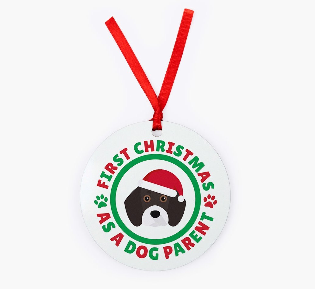 'Dog Parent' - Personalized {breedFullName} Christmas Decoration