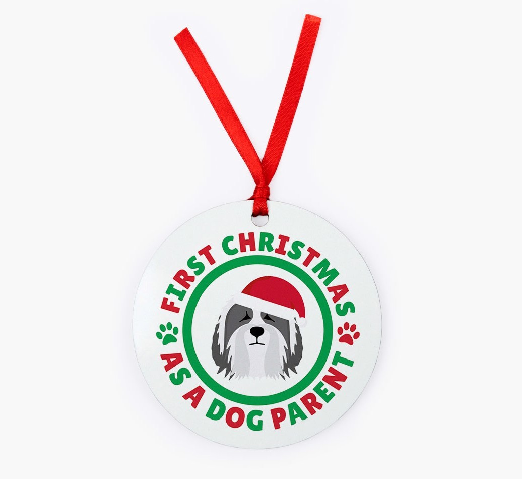 'Dog Parent' - Personalized {breedFullName} Christmas Decoration