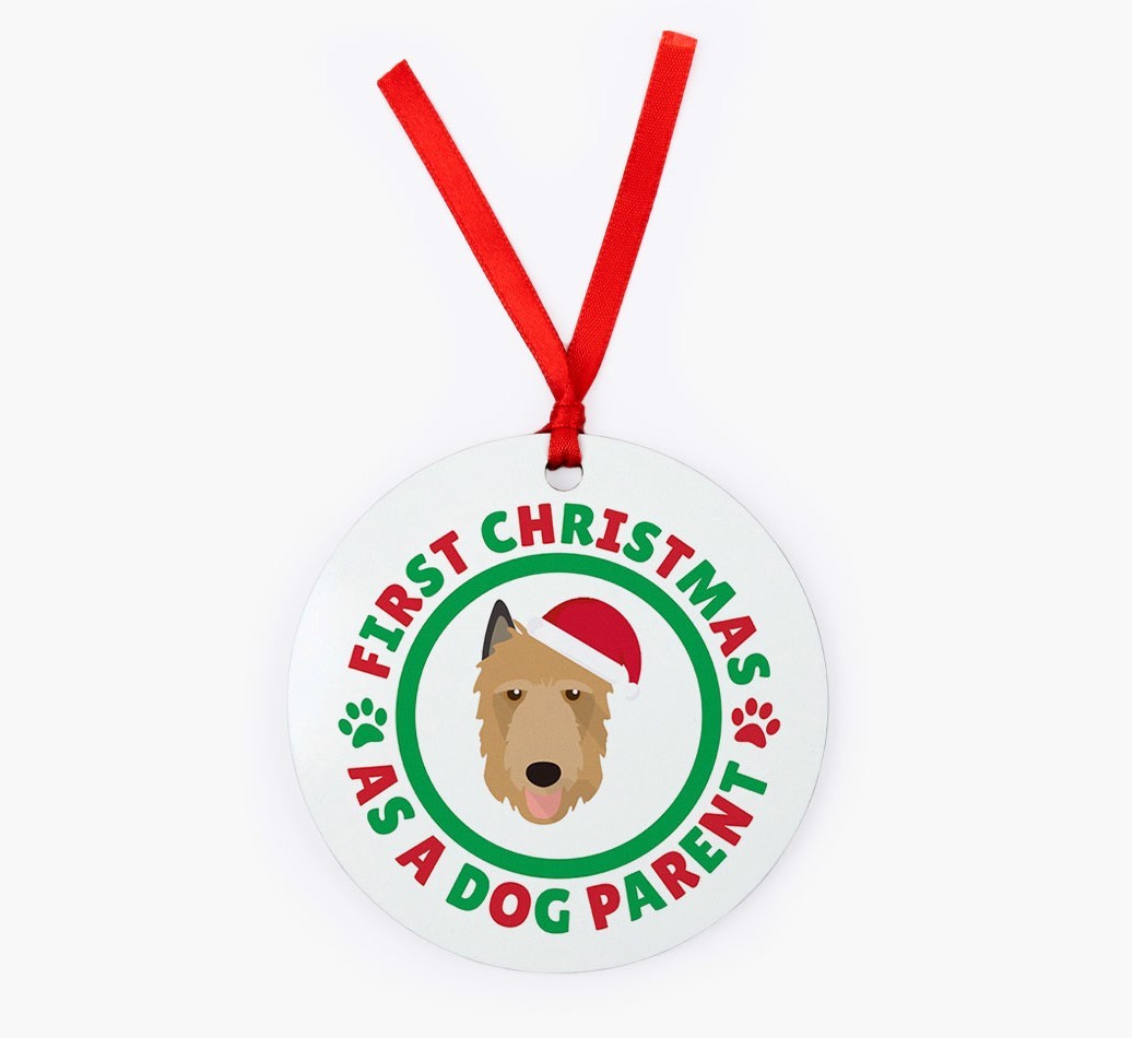 'Dog Parent' - Personalized {breedFullName} Christmas Decoration