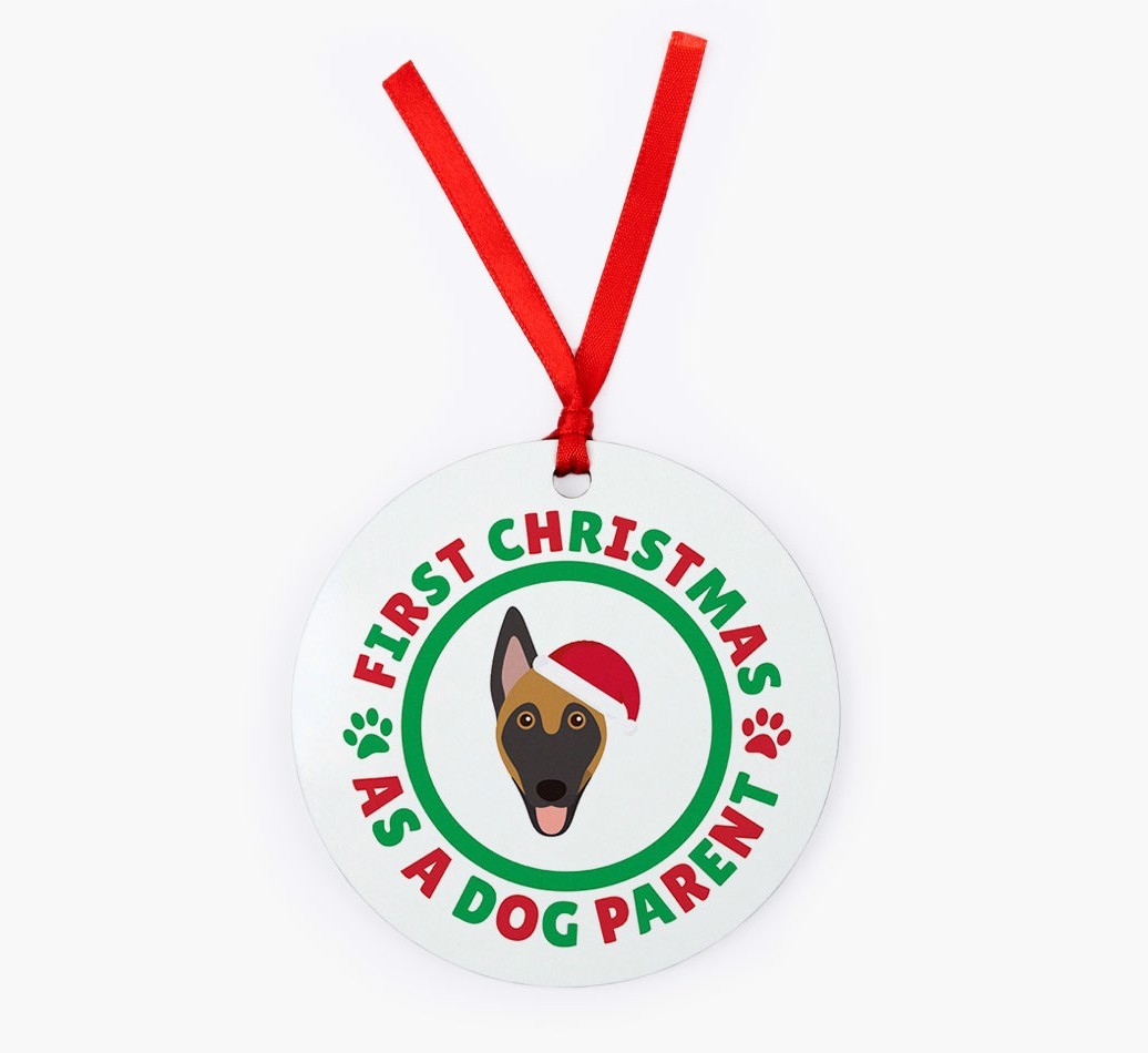 'Dog Parent' - Personalized {breedFullName} Christmas Decoration