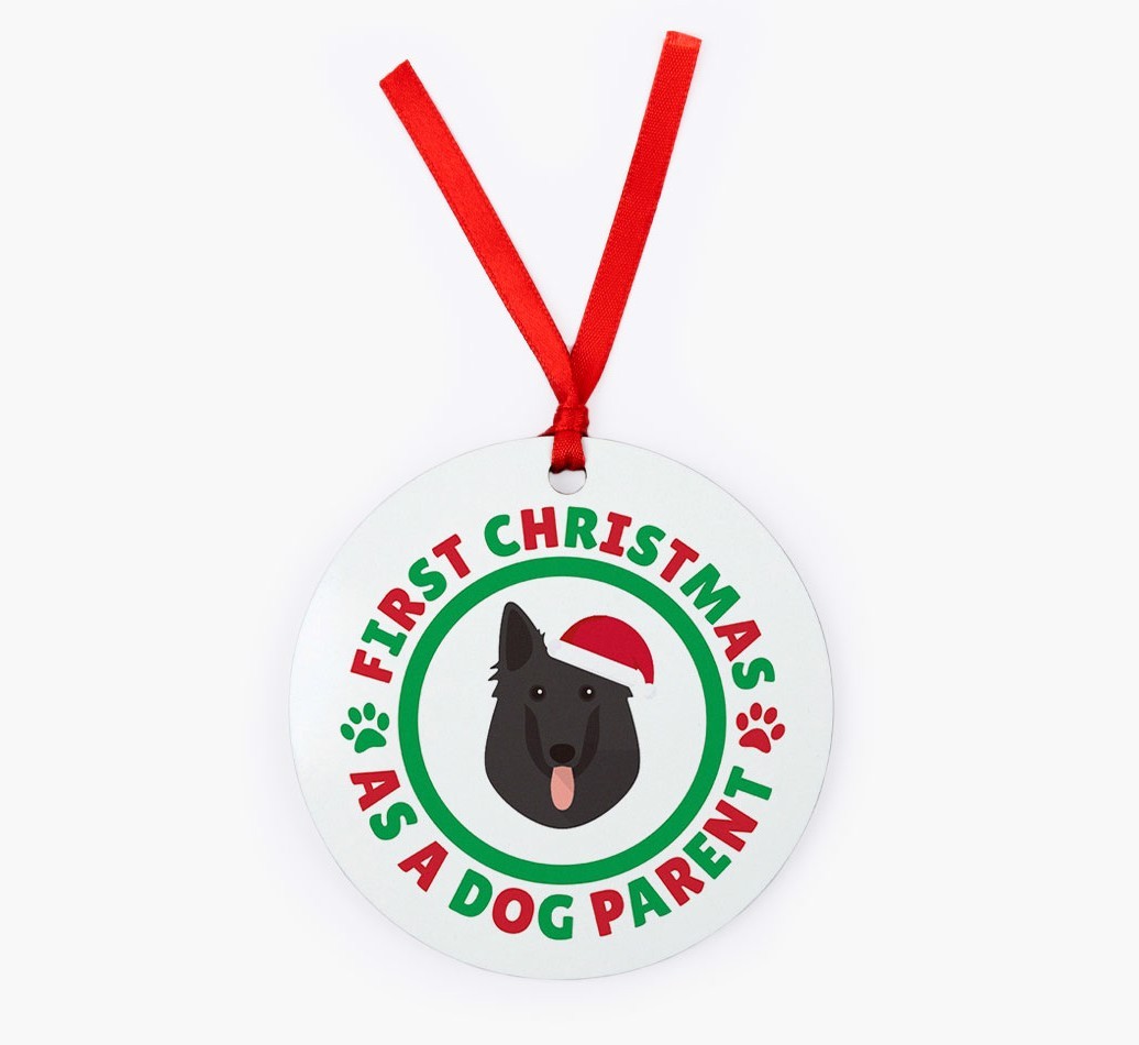 'Dog Parent' - Personalized {breedFullName} Christmas Decoration