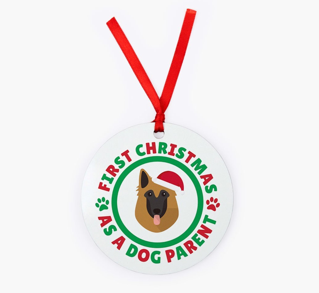 'Dog Parent' - Personalized {breedFullName} Christmas Decoration
